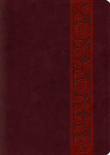 ESV Study Bible, Large Print (TruTone, Mahoga