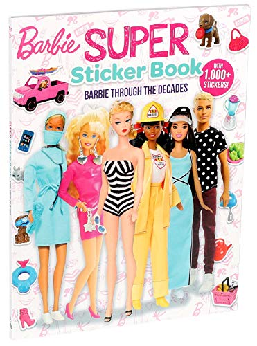 Barbie: Super Sticker Book: Through the Decades [Paperback]