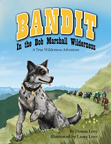 Bandit In The Bob Marshall Wilderness A True Wilderness Adventure [Paperback]