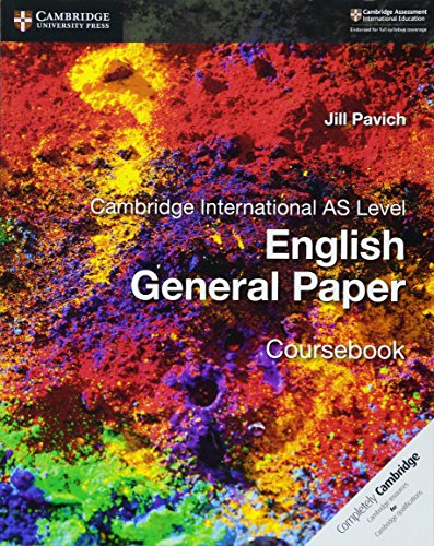 Cambridge International AS Level English General Paper Coursebook [Paperback]