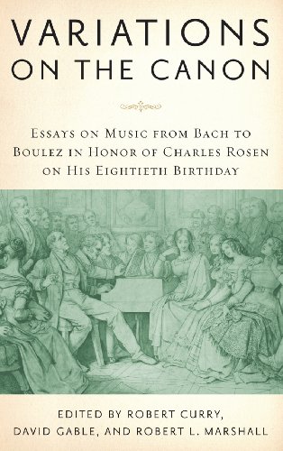 Variations on the Canon Essays on Music from Bach to Boulez in Honor of Charles [Hardcover]