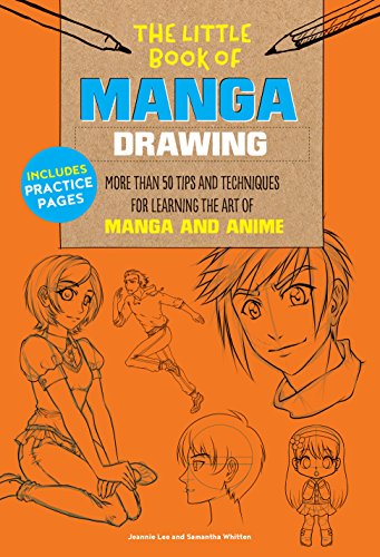 The Little Book of Manga Drawing: More than 50 tips and techniques for learning  [Paperback]