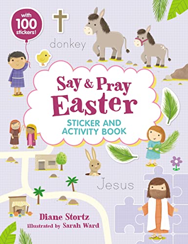 Say and Pray Bible Easter Sticker and Activit