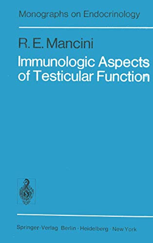 Immunologic Aspects of Testicular Function [Paperback]