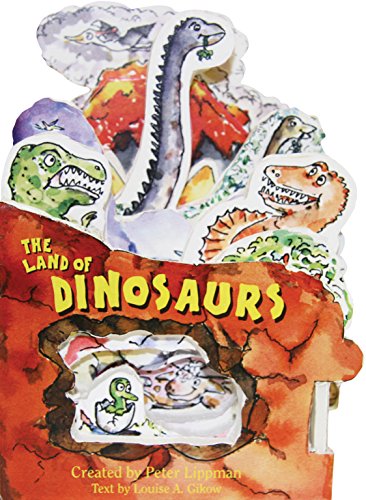 The Land Of Dinosaurs: A Mini-House Book [Board book]