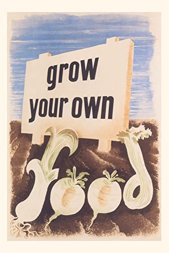 Vintage Journal Gro Your On Food Poster