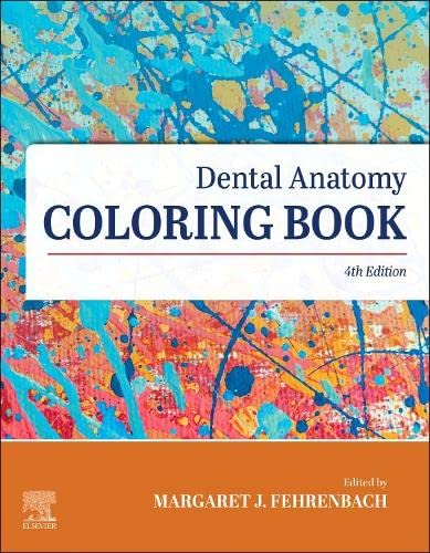 Dental Anatomy Coloring Book [Paperback]