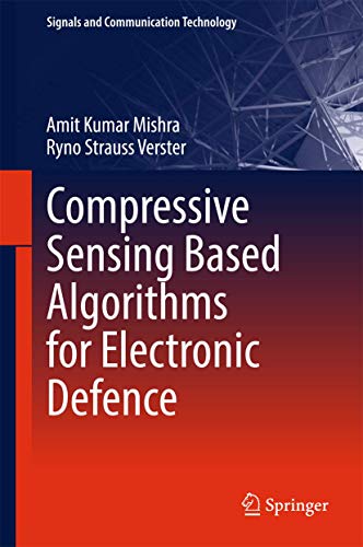 Compressive Sensing Based Algorithms for Electronic Defence [Hardcover]