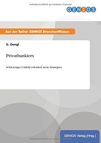 Privatbankiers (german Edition) [Paperback]