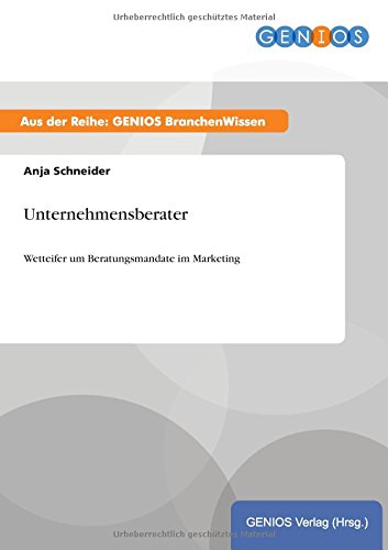 Unternehmensberater (german Edition) [Paperback]