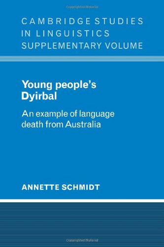 Young People's Dyirbal An Example of Language Death from Australia [Paperback]