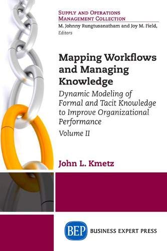 Mapping Workflos And Managing Knoledge Dynamic Modeling Of Formal And Tacit K [Paperback]