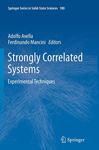 Strongly Correlated Systems: Experimental Techniques [Paperback]