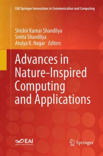 Advances in Nature-Inspired Computing and Applications [Paperback]