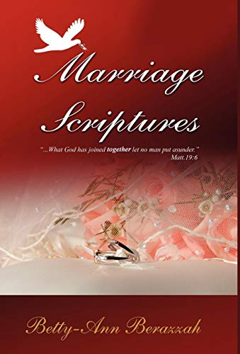 Marriage Scriptures  What God has joined together, let no man Separate [Hardcover]