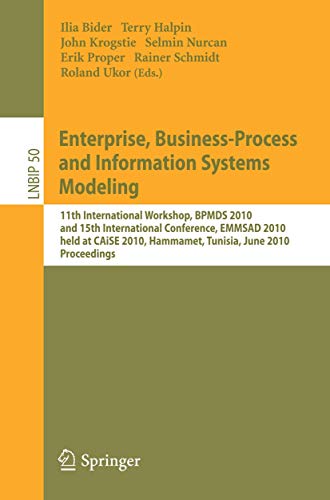 Enterprise, Business-Process and Information Systems Modeling: 11th Internationa [Paperback]