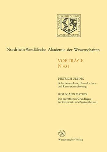 Nordrhein-Westflische Akademie der Wissenschaften Natur-, Ingenieur- und Wirts [Paperback]