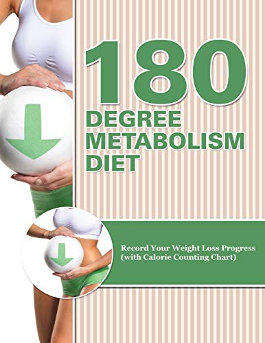 180 Degree Metabolism Diet Track Your Diet Success (ith Food Pyramid, Calorie  [Paperback]