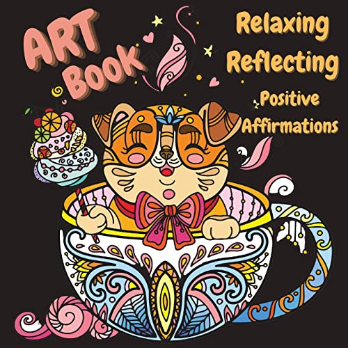 Zen Book - Art Supplies For Relaxing, Reflecting, Writing Positive Affirmations