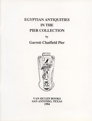 Egyptian Antiquities in the Pier Collection [Paperback]