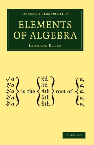 Elements of Algebra [Paperback]