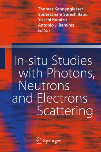 In-situ Studies with Photons, Neutrons and Electrons Scattering [Hardcover]