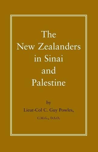 Ne Zealanders In Sinai And Palestine [Paperback]