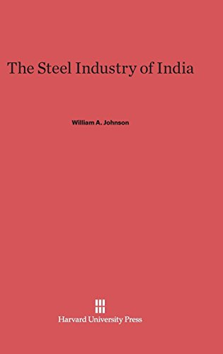 Steel Industry of India [Hardcover]