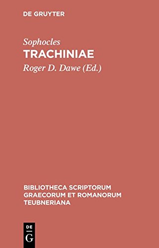 Trachiniae [Paperback]