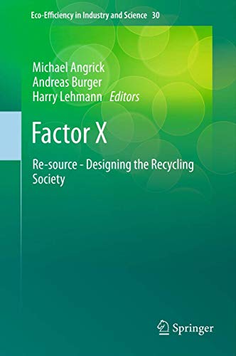 Factor X Re-source - Designing the Recycling Society [Hardcover]