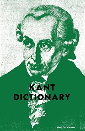 Kant Dictionary [Paperback]