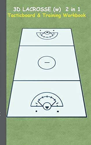 3d Lacrosse (omen) 2 In 1 Tacticboard And Training Book [Paperback]