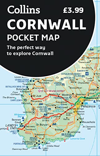 Collins Cornwall Pocket Map [Paperback]