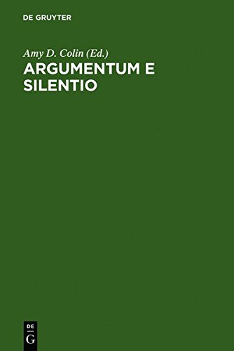 Argumentum e Silentio  International Paul Celan Symposium [Unknon]