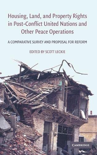 Housing, Land, and Property Rights in Post-Conflict United Nations and Other Pea [Hardcover]