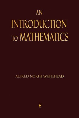 An Introduction To Mathematics [Paperback]