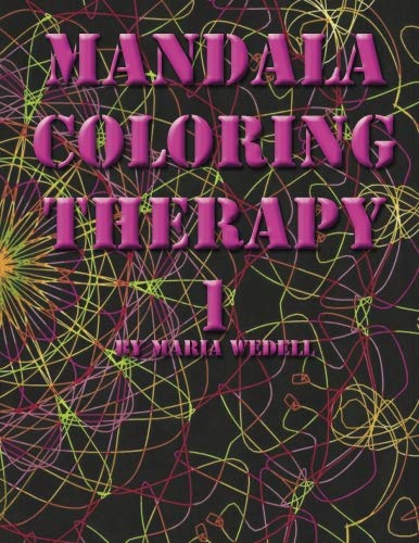 Mandala Coloring Therapy Volume 1 Adult Mandala Coloring Book [Paperback]