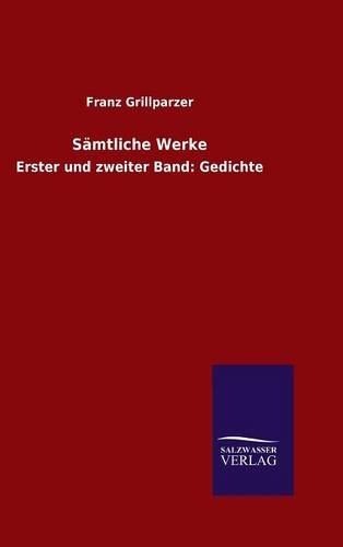 Sdmtliche Werke (german Edition) [Hardcover]