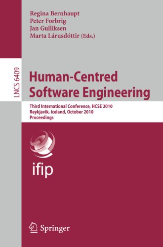 Human-Centred Software Engineering: Third International Conference, HCSE 2010, R [Paperback]