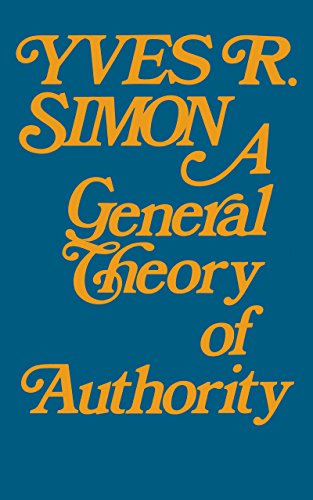 A General Theory of Authority [Paperback]