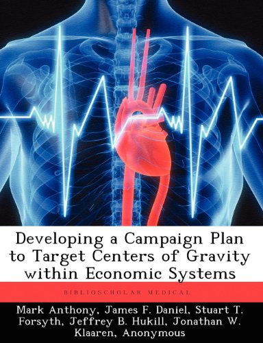 Developing a Campaign Plan to Target Centers of Gravity Within Economic Systems [Paperback]