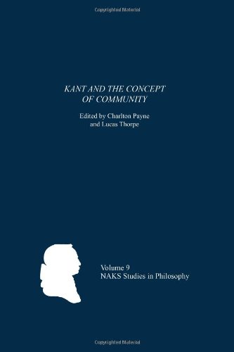 Kant and the Concept of Community [Paperback]