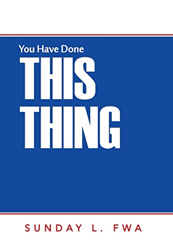 You Have Done This Thing [Hardcover]