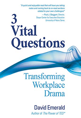 3 Vital Questions: Transforming Workplace Drama [Paperback]