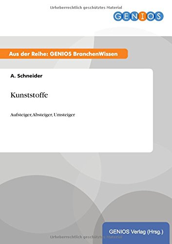 Kunststoffe (german Edition) [Paperback]