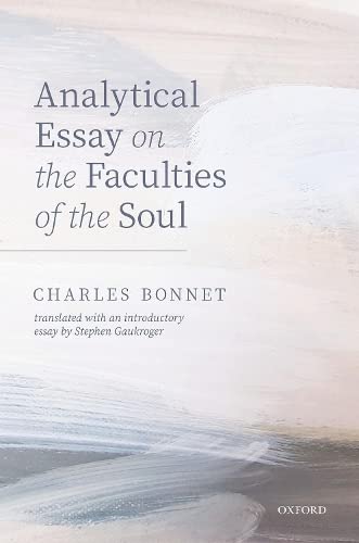 Charles Bonnet, Analytical Essay on the Faculties of the Soul [Hardcover]