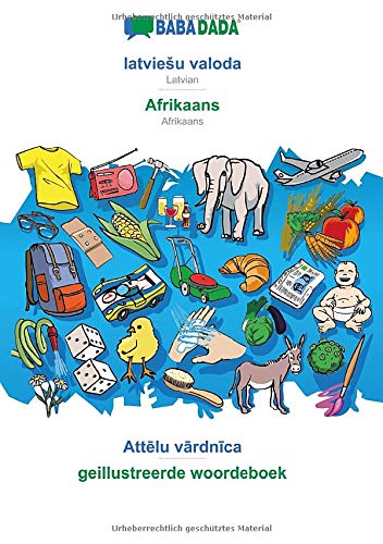 Babadada, Latviesu Valoda - Afrikaans, Att&275Lu V&257Rdn&299Ca - Geillust