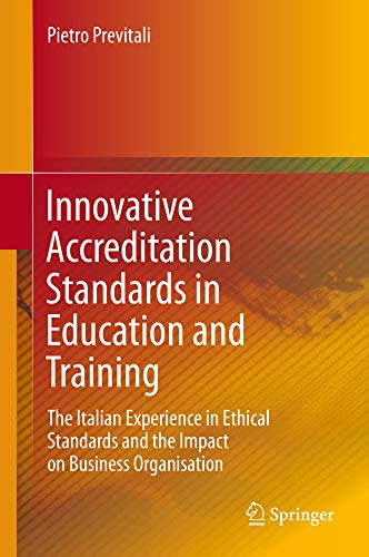 Innovative Accreditation Standards in Education and Training: The Italian Experi [Hardcover]