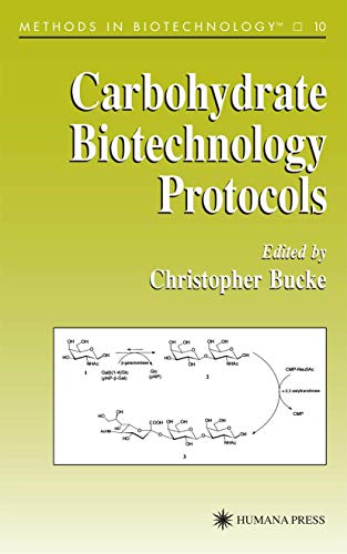 Carbohydrate Biotechnology Protocols [Paperback]