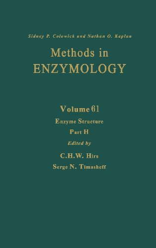 Enzyme Structure, Part H [Hardcover]